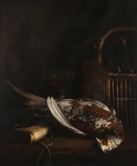 Still life with pheasant W7 - Claude Monet