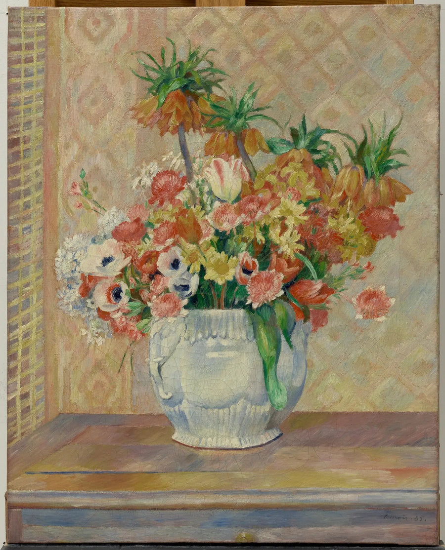 Still Life: Flowers - Pierre-Auguste Renoir