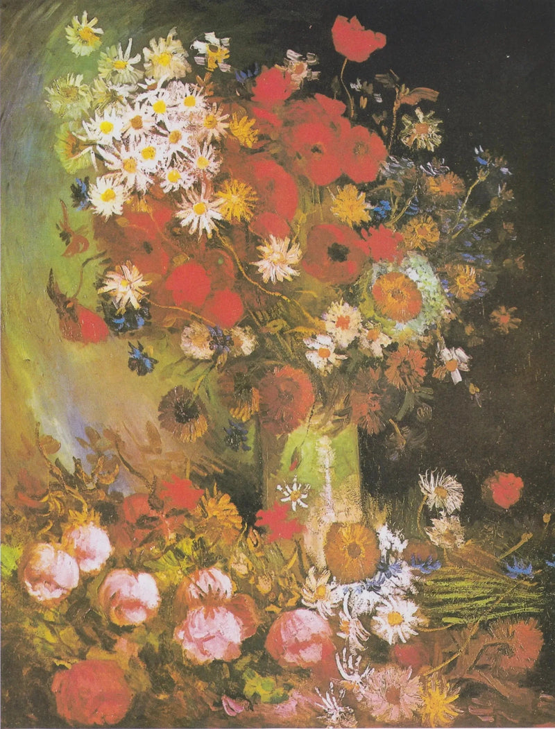 Still Life with Wildflowers and Roses - Vincent van Gogh