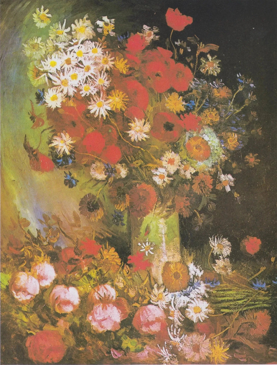 Still Life with Wildflowers and Roses - Vincent van Gogh