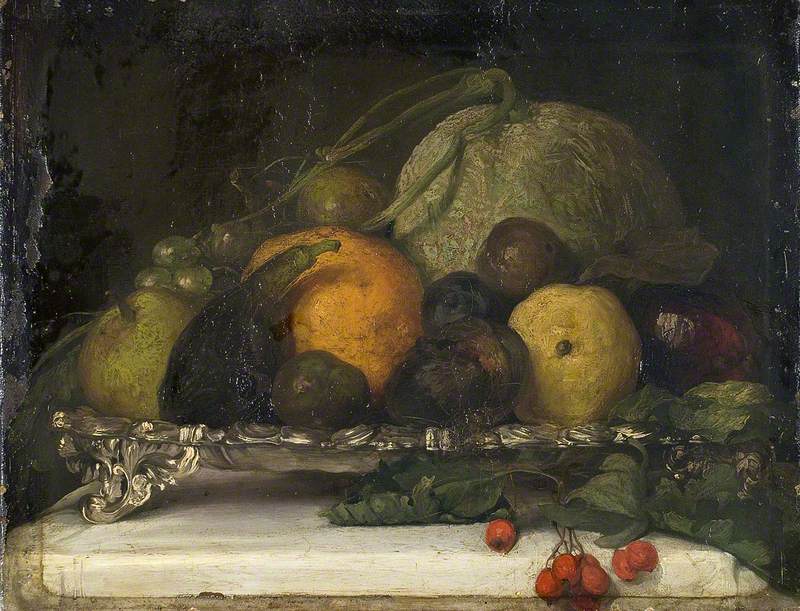 Still life, fruits - Frederic Leighton