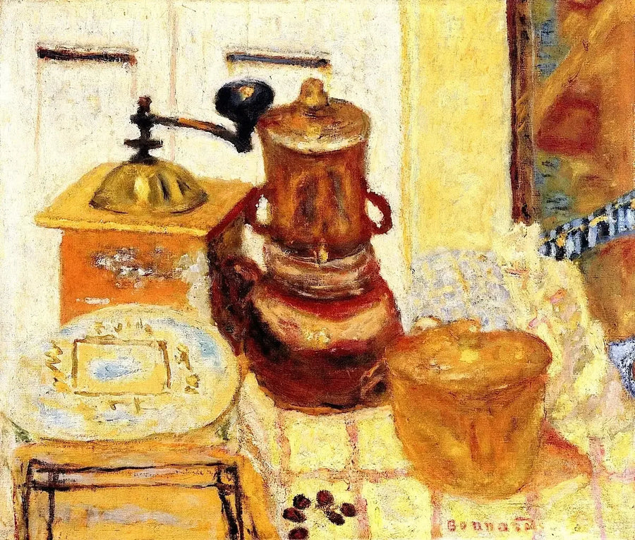Still Life: The Coffee Mill - Pierre Bonnard
