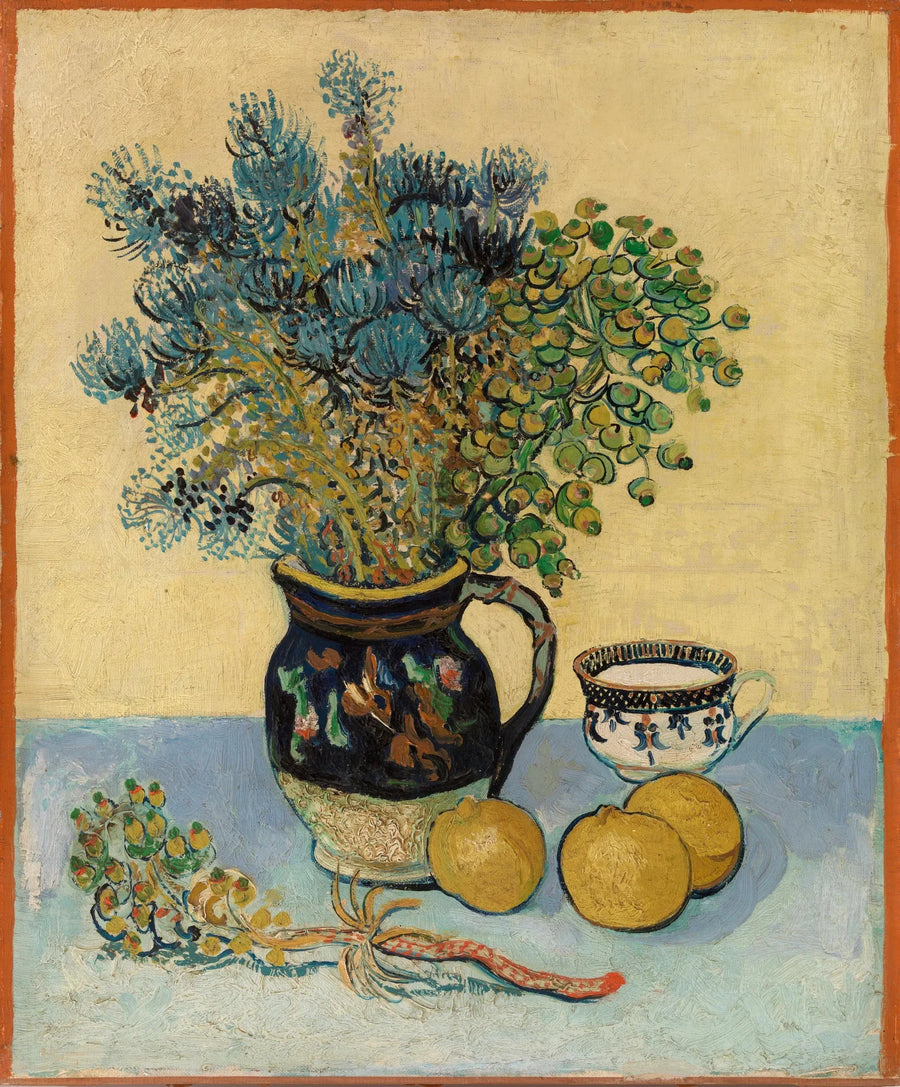 Still Life: Majolica with Wildflowers - Vincent van Gogh