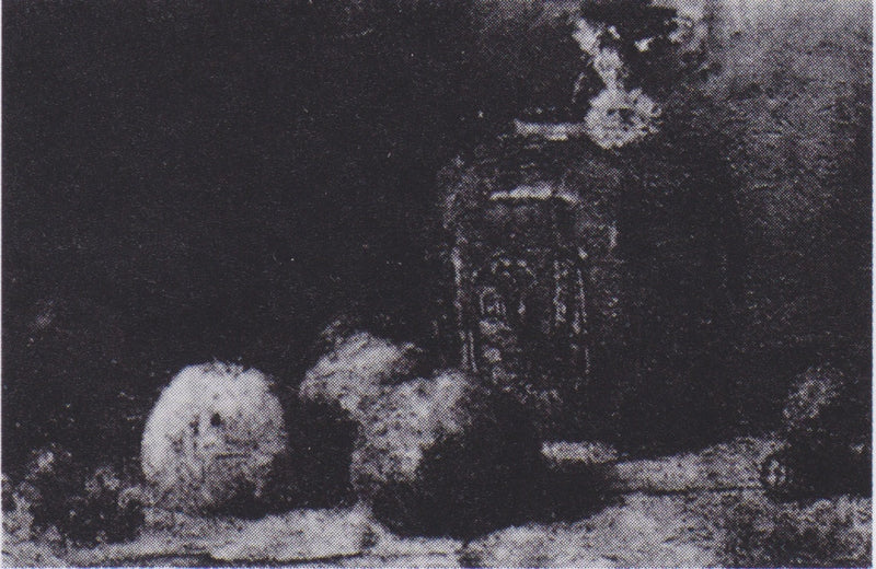 Still life with ginger jar and apples - Vincent van Gogh