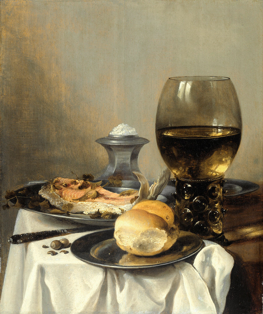 Nature morte à la salière - Pieter Claesz