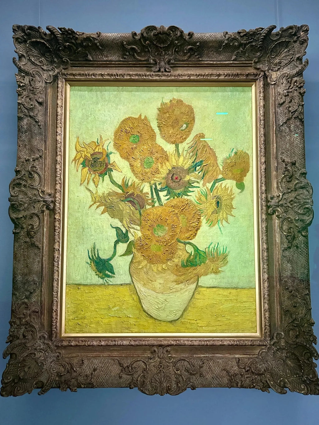 Nature morte : Vase avec quinze tournesols - Vincent van Gogh image 2 tableau peint à l’huile sur toile