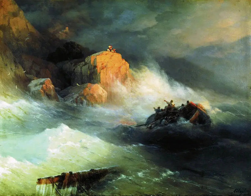 Shipwreck - Ivan Aïvazovski