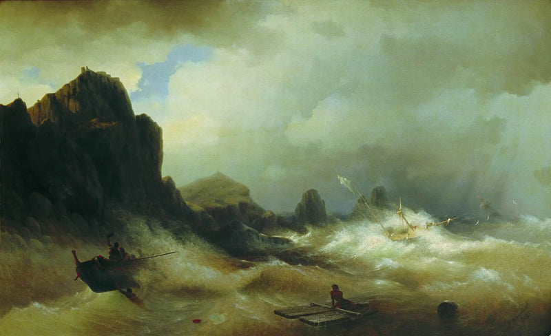 Shipwreck - Ivan Aivazovsky