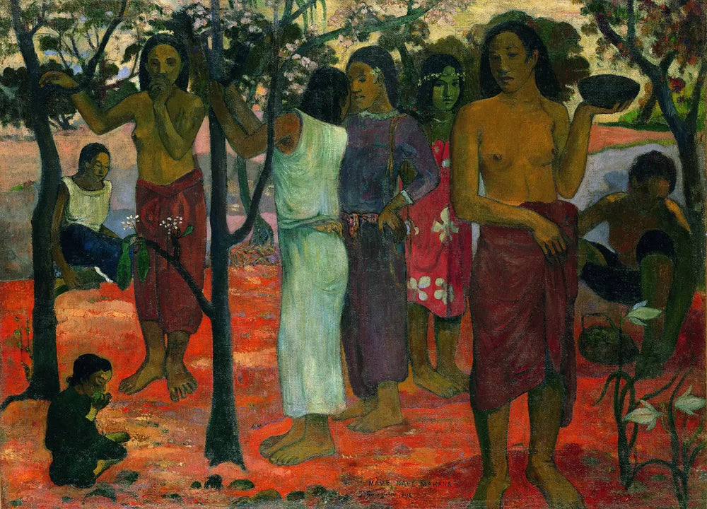 Nave Nave Mahana - Paul Gauguin image 1 copie de tableau peinte à la main