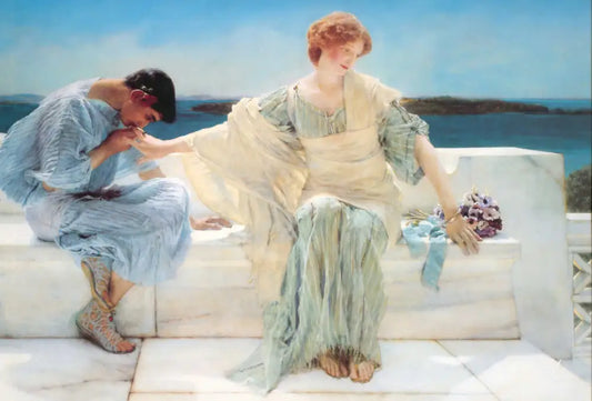 Ne me demandez pas plus - Lawrence Alma-Tadema - Reproductions de tableaux et peintures haut de gamme