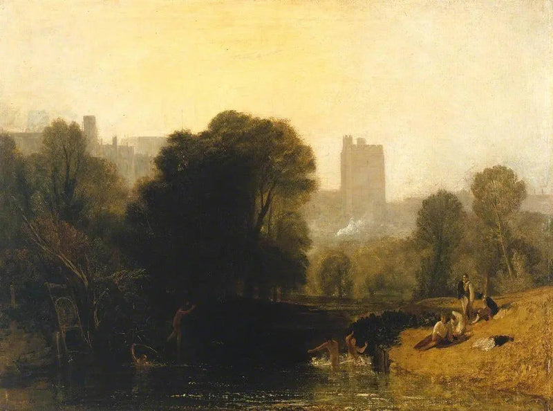Near the Thames' Lock, Windsor - J. M. W. Turner
