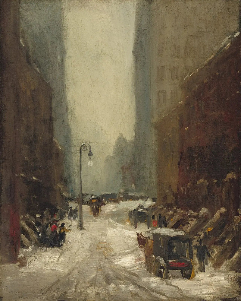 Snow in New York - Robert Henri