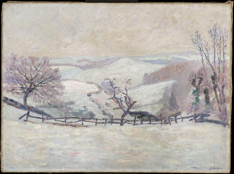 Snow at Puy-Barriou - Armand Guillaumin