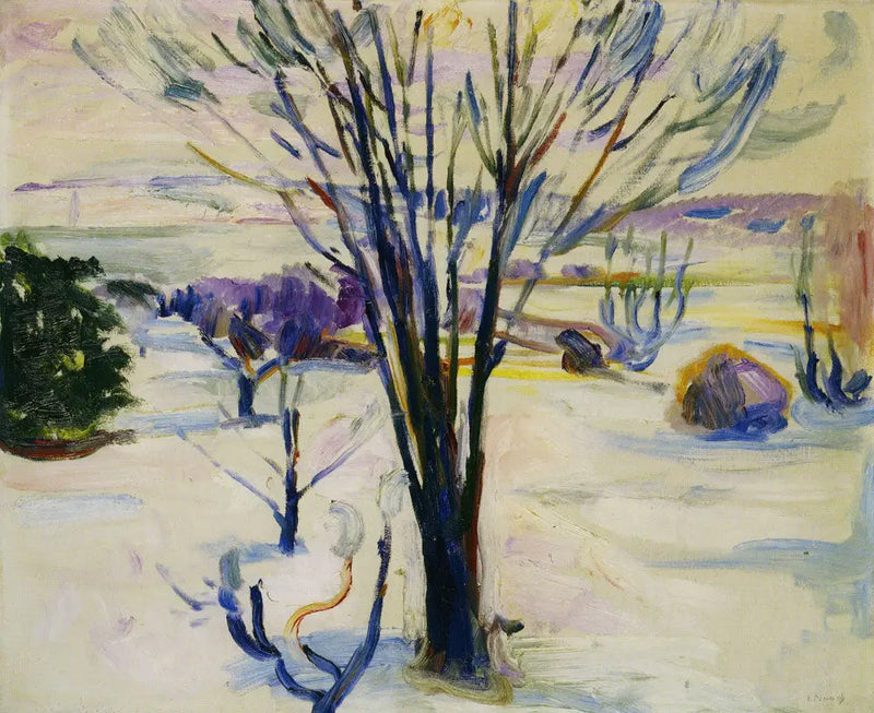 Snow - Edvard Munch