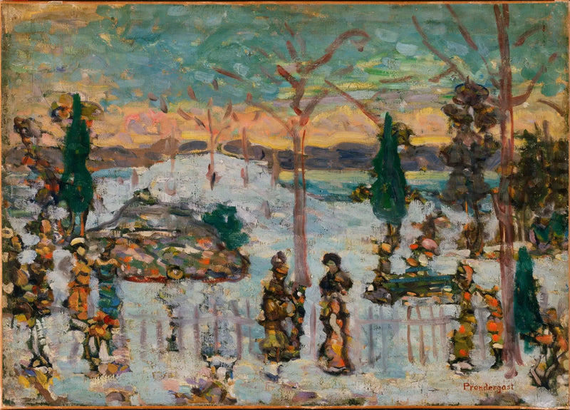 Snow in April - Maurice Prendergast