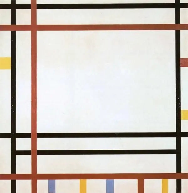 New York, New York State - Piet Mondrian
