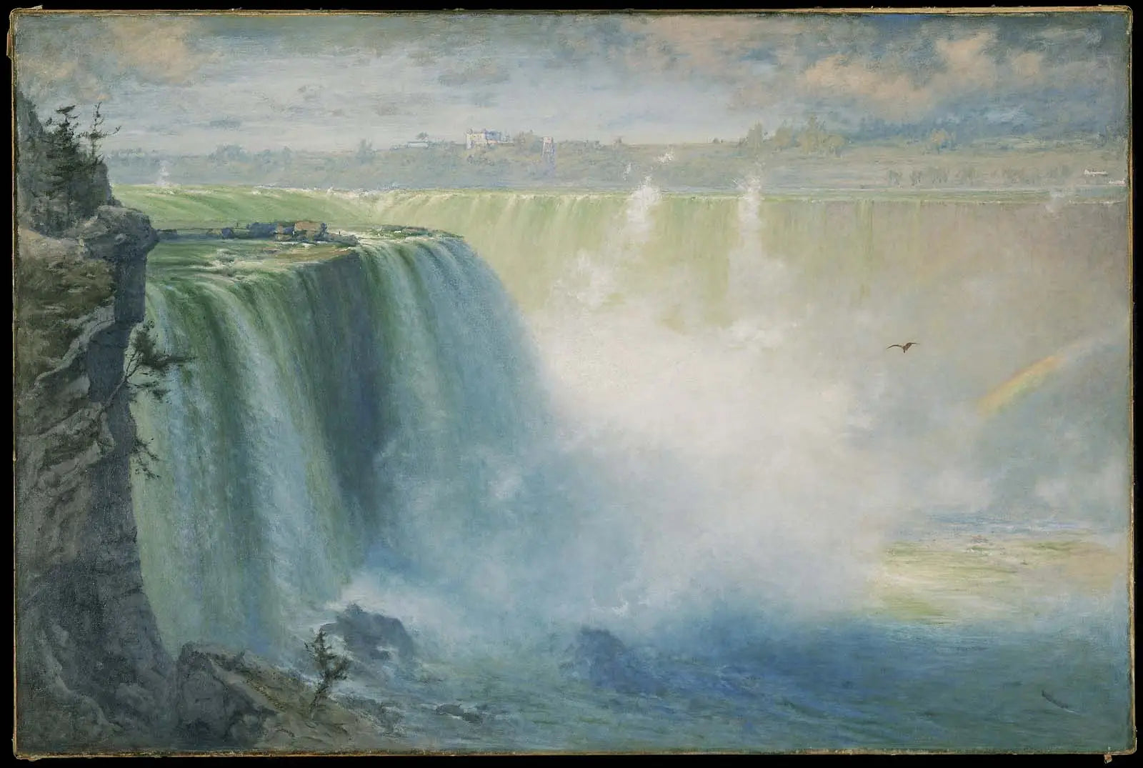 Niagara bleu - George Inness - Alpha Reproduction