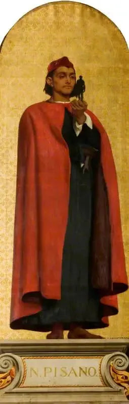 Nicola Pisano (circa 1220/1225–circa 1284) (project for a mosaic at the Victoria and Albert Museum) - Frederic Leighton