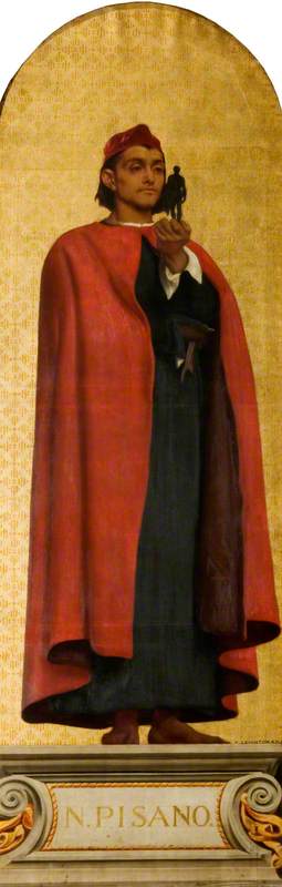 Nicola Pisano (circa 1220/1225–circa 1284) (project for a mosaic at the Victoria and Albert Museum) - Frederic Leighton