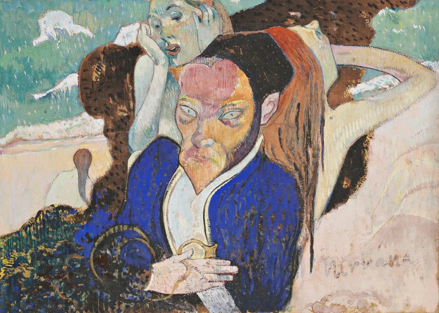 Nirvana, Portrait of Jacob Meyer de Haan - Paul Gauguin