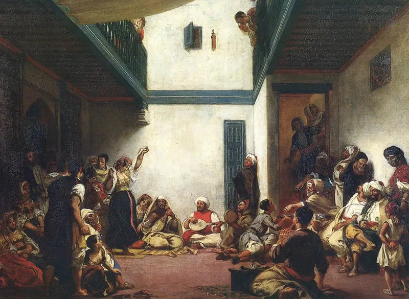 Jewish Wedding in Morocco - Eugène Delacroix