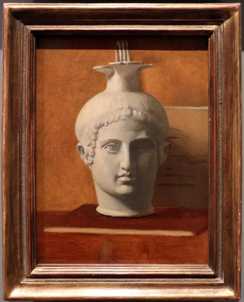 oenochoe in the shape of a young man's head - Edgar Degas