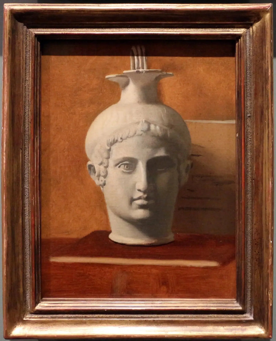 oenochoe in the shape of a young man's head - Edgar Degas
