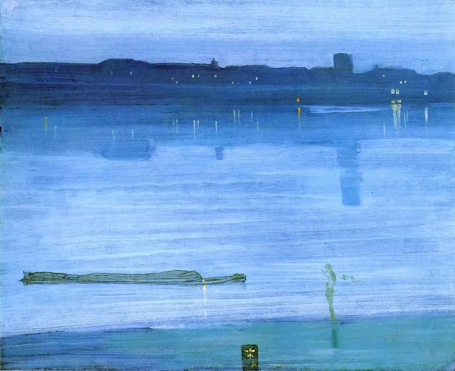 Nocturne: Blue and Silver – Chelsea - James Abbott McNeill Whistler