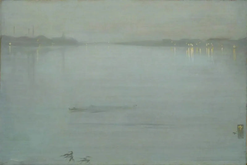 Nocturne: Blue and Silver - Cremorne Lights - James Abbott McNeill Whistler