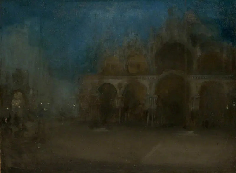Nocturne: Blue and Gold, Saint Mark, Venice - James Abbott McNeill Whistler
