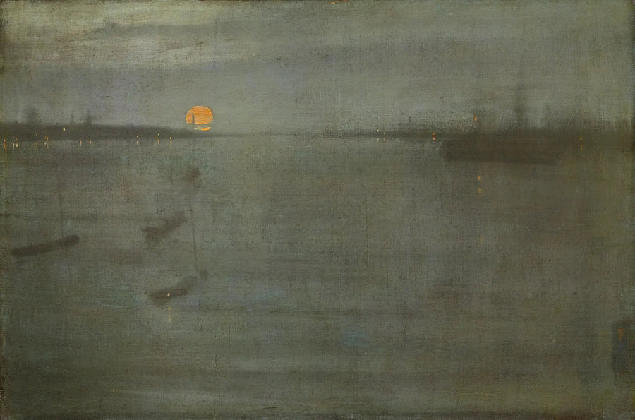 Nocturne: Blue and Gold — Southampton Water - James Abbott McNeill Whistler