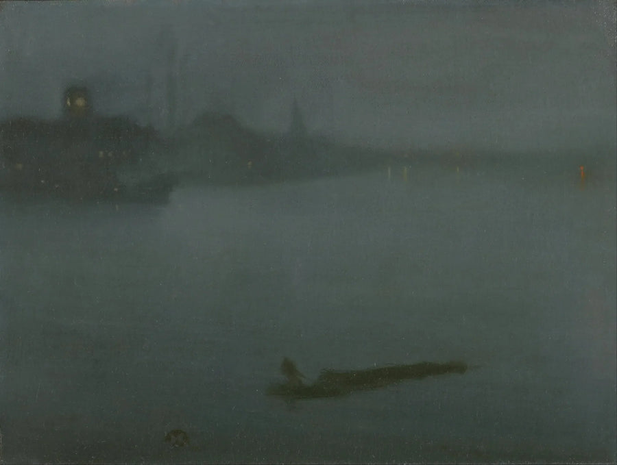 Nocturne in Blue and Silver - James Abbott McNeill Whistler