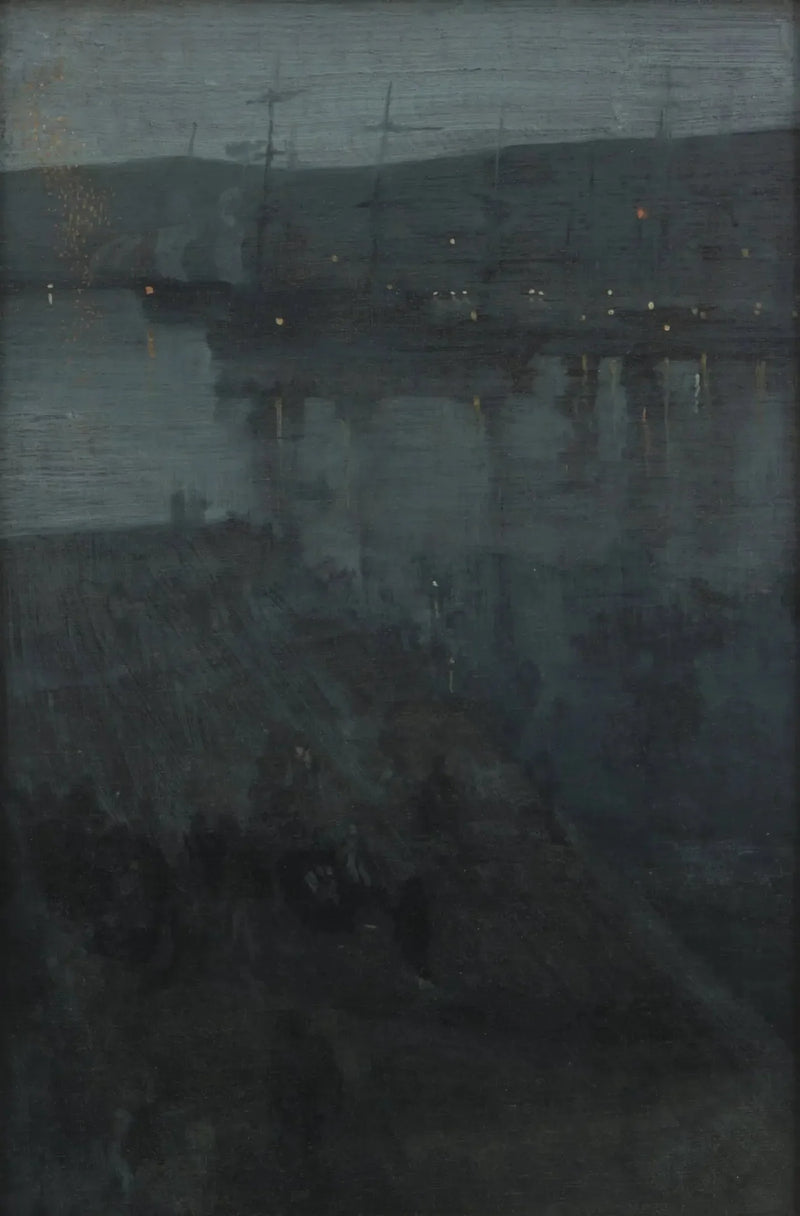 Nocturne in Blue and Gold: Valparaiso - James Abbott McNeill Whistler