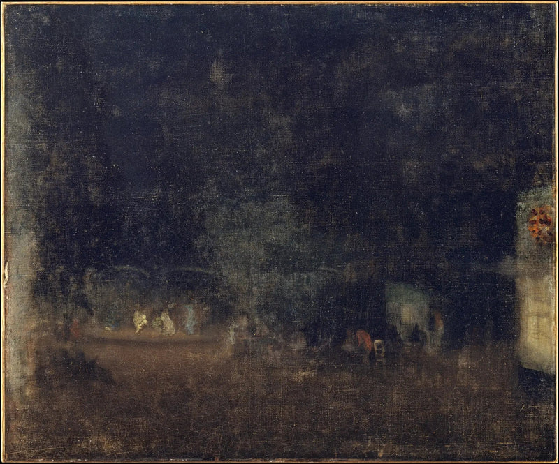 Nocturne in Green and Gold - James Abbott McNeill Whistler