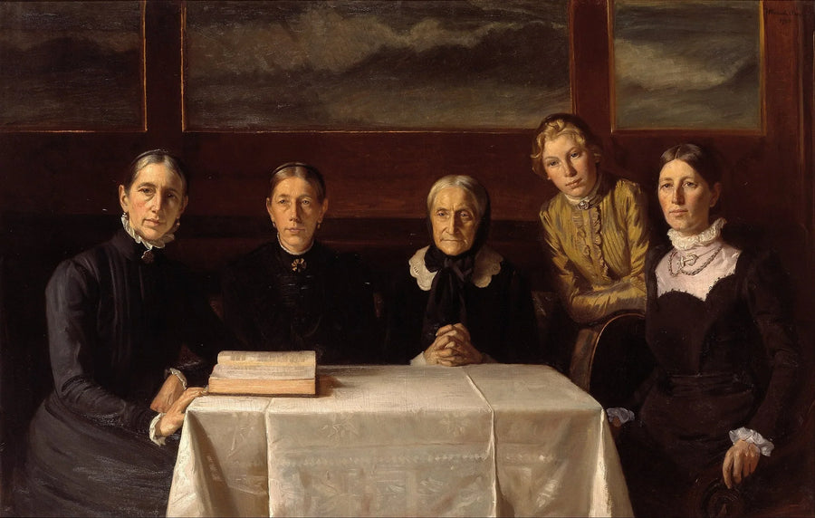 Christmas 1900 - Michael Peter Ancher