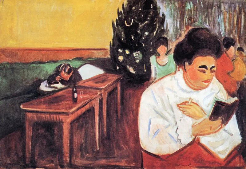 Christmas at the Brothel - Edvard Munch
