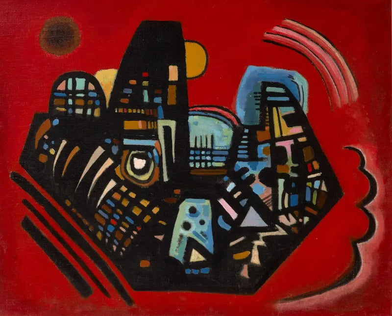 Black-Red - Vassily Kandinsky