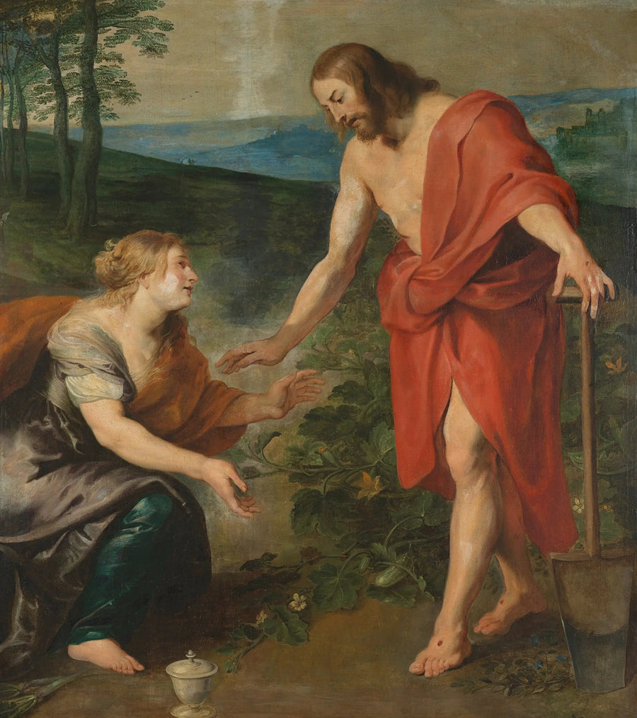 "Noli me tangere": The meeting of Christ and Mary Magdalene - Peter Paul Rubens