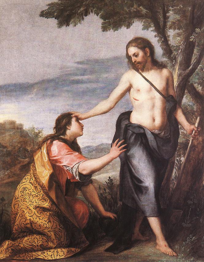 Noli me Tangere (The Christ Appearing as a Gardener to Mary Magdalene) - Alonso Cano