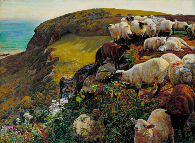 Our English coasts - William Holman Hunt