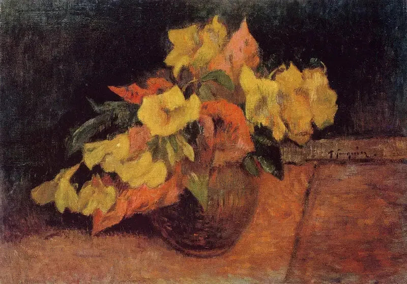 Evening Primroses in a Vase - Paul Gauguin