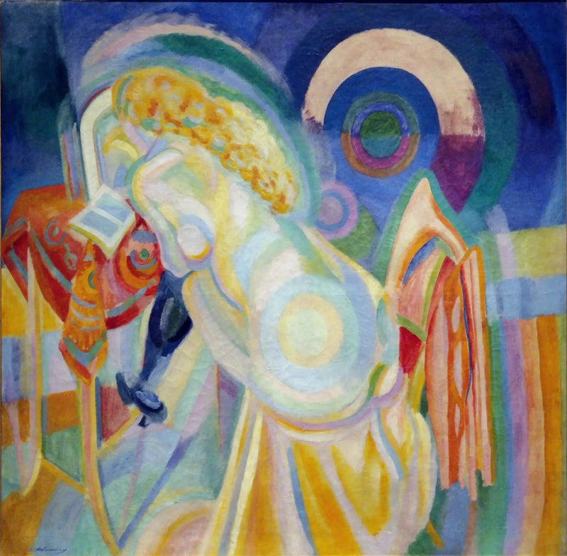 Nude at the Dressing Table - Robert Delaunay