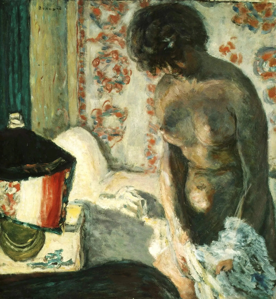 Nude with Lamp - Pierre Bonnard
