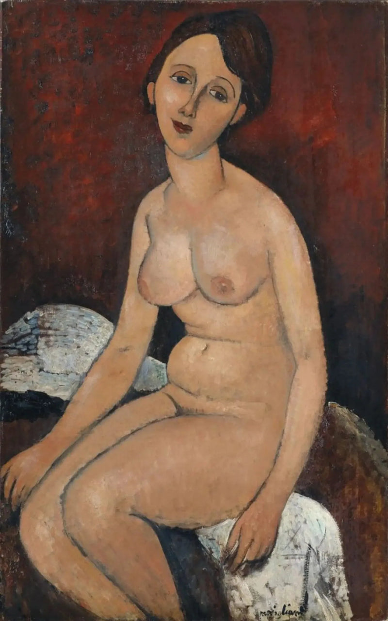 Seated Nude - Amedeo Modigliani