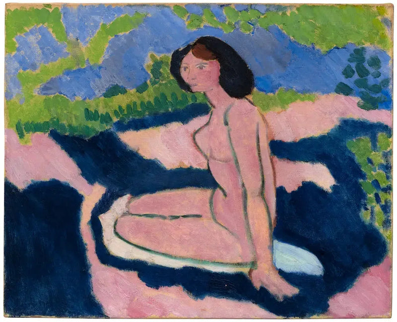 Sitting Nude - Henri Matisse