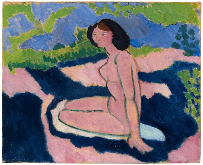 Sitting Nude - Henri Matisse