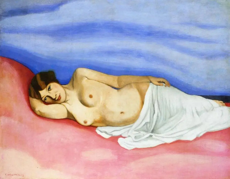 Nude in bed - Félix Vallotton