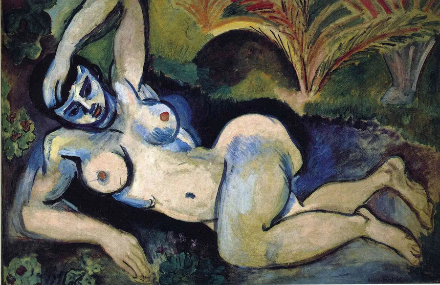 Blue Nude (Memory of Biskra) - Henri Matisse