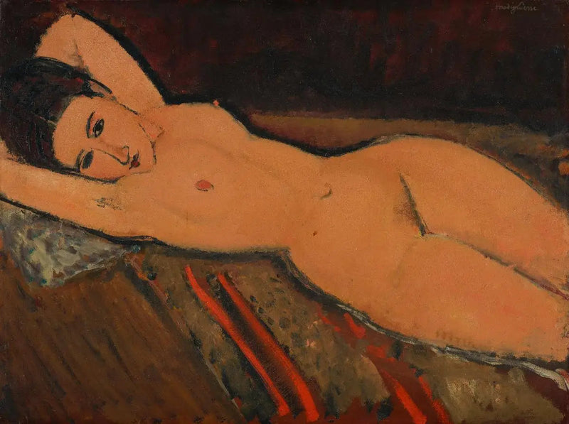 Reclining Nude - Amedeo Modigliani