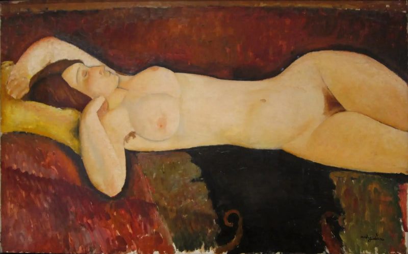 Reclining Nude - Amedeo Modigliani